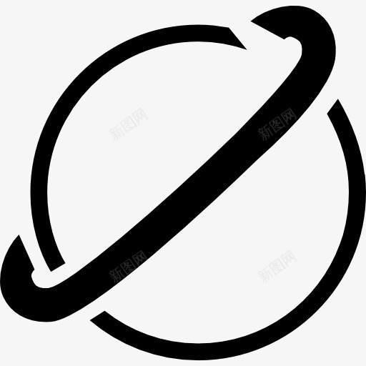 萨图恩星球的符号变图标png_新图网 https://ixintu.com SAPEs 图标 土星 地球 地球旋转 形状 环 空间 行星