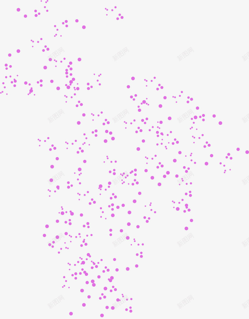 紫色清新斑点png免抠素材_新图网 https://ixintu.com 图案 圆圈 斑点 梦幻 清新 漂浮 简约 紫色 闪耀