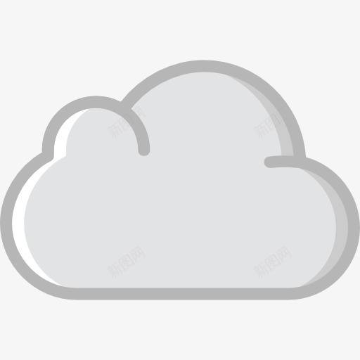 云计算图标png_新图网 https://ixintu.com 云 云计算 多云 天气 天空 用户界面