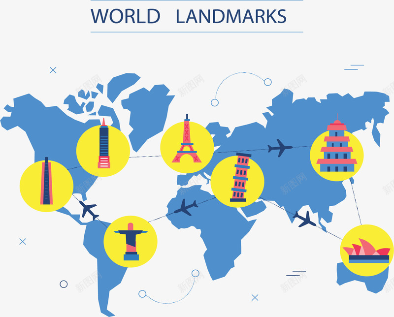 蓝色世界旅游地图矢量图ai免抠素材_新图网 https://ixintu.com 世界地图 地图 旅游地图 旅游季 矢量png 蓝色地图 矢量图