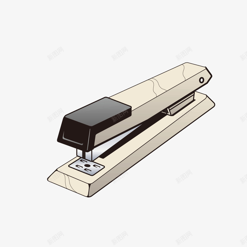 手绘装订机模型png免抠素材_新图网 https://ixintu.com 手绘 装订机 装订机模型 订书机