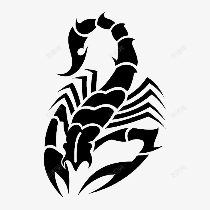 黑白轮廓动物图案png免抠素材_新图网 https://ixintu.com 素材库 纹身图案 黑白轮廓动物图案