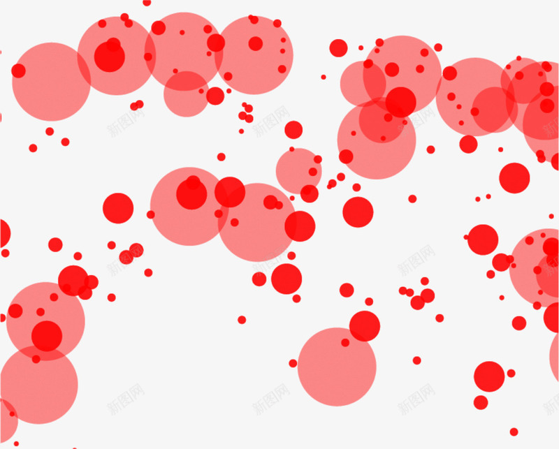 创意手绘红色的几何圆圈形状png免抠素材_新图网 https://ixintu.com 几何 创意 圆圈 形状 红色