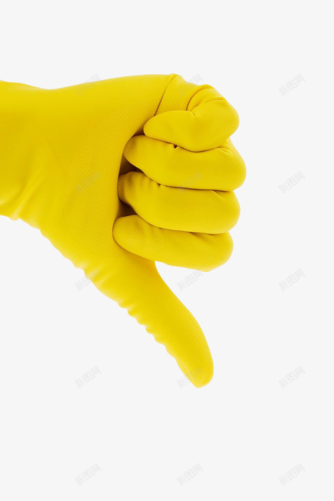 黄色橡胶手套png免抠素材_新图网 https://ixintu.com 产品实物 健康 弹性 环保