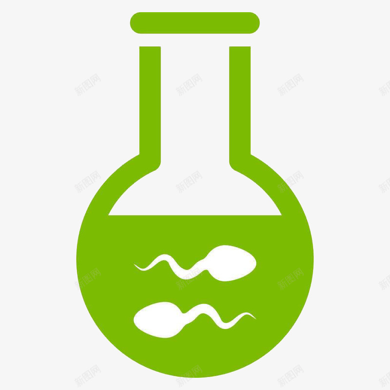 卡通瓶子里的精子png免抠素材_新图网 https://ixintu.com 健康 医疗 卡通 卡通精子 实验 插画 瓶子 生殖 简笔画 精子
