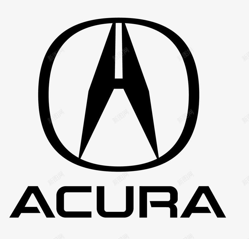 ACURA图标png_新图网 https://ixintu.com ACURA 汽车标志 矢量logo 讴歌