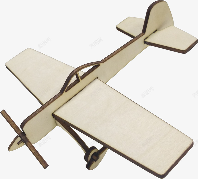 激光切割飞机png免抠素材_新图网 https://ixintu.com 木板 模型 激光作品 激光切割 飞机