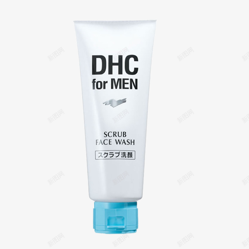 DHC男士磨砂洁面膏140g控png免抠素材_新图网 https://ixintu.com DHC 产品实物 去黑头 护肤 洁面乳 男士 磨砂 面部