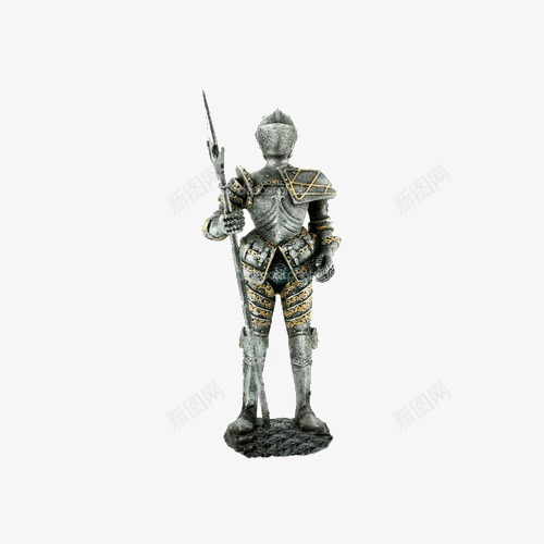 守卫的骑士png免抠素材_新图网 https://ixintu.com 剑 头盔 守护 模型 盔甲 雕塑 骑士模型 骑士盔甲 骑士雕塑