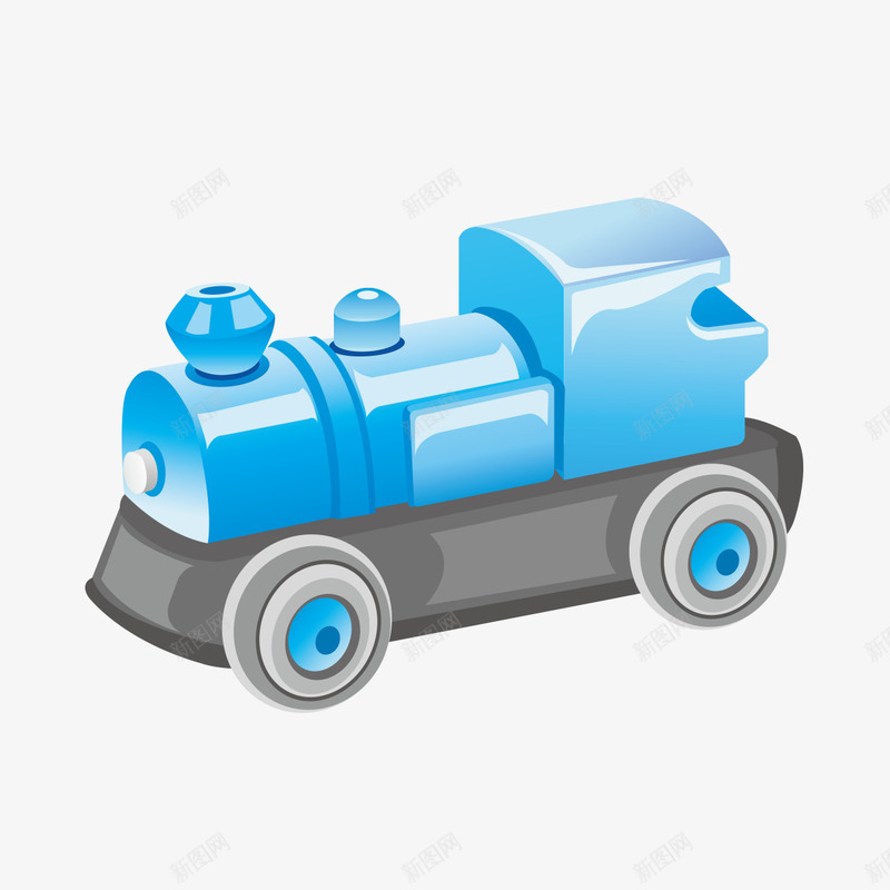 喷水车模型png免抠素材_新图网 https://ixintu.com 喷水 模型 汽车 蓝色 货车