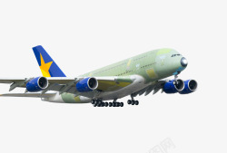 空客播音飞机飞机a380高清图片