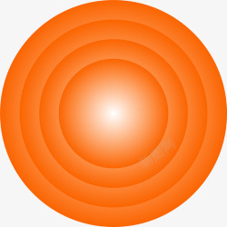 圆圈背景纹理橙色简约圆圈高清图片