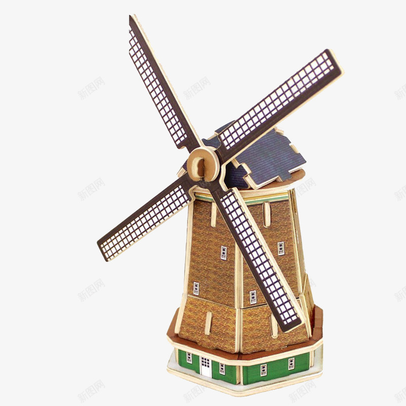 电力风车png免抠素材_新图网 https://ixintu.com 模型 电力 电力风车 素材 风车