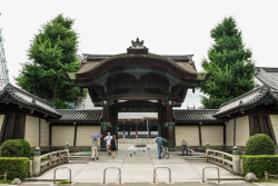 日本平安神宮建筑图素材