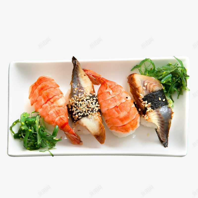 一盘龙虾肉png免抠素材_新图网 https://ixintu.com 手绘 日本料理 生鱼片 简图 黄色的 龙虾肉