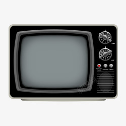 古董电视机素材