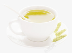 沙棘饮品沙棘绿茶高清图片
