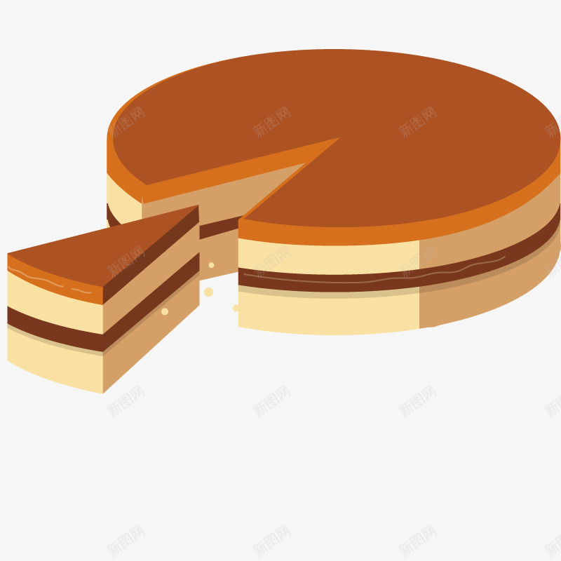 切糕餐饮美食png免抠素材_新图网 https://ixintu.com 产品 形状 立体模型 糕点 食品 食物