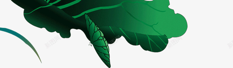 彩绘荷花荷叶png免抠素材_新图网 https://ixintu.com 彩绘 荷叶 荷花