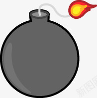 创意卡通形状炸弹png免抠素材_新图网 https://ixintu.com 创意 卡通 形状 炸弹