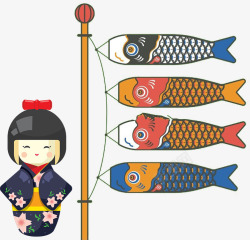日本小女孩素材
