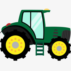 农用机器插画四轮高清图片