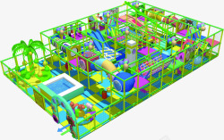大型儿童乐园模型素材
