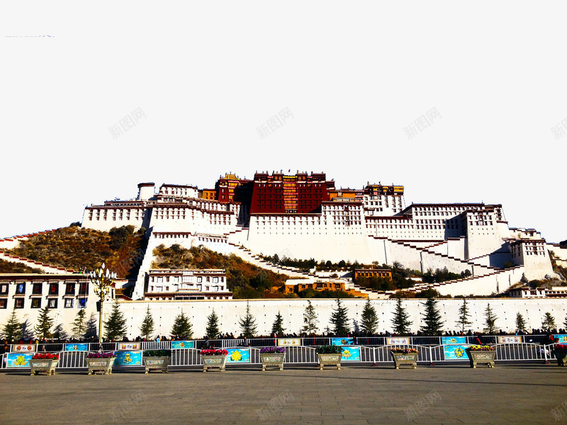 布达拉宫png免抠素材_新图网 https://ixintu.com 中华人民共和国西藏自治区 中国西藏 实拍摄影 旅游度假 西藏 风景名胜