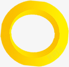 黄色立体空心圆圈海报png免抠素材_新图网 https://ixintu.com 圆圈 海报 空心 立体 素材 设计 黄色
