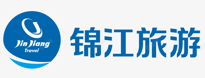 锦江旅游logo矢量图图标图标