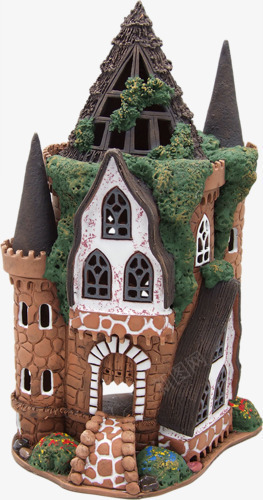 3D模型欧式古堡png免抠素材_新图网 https://ixintu.com 3d建筑模型 古堡 欧式建筑