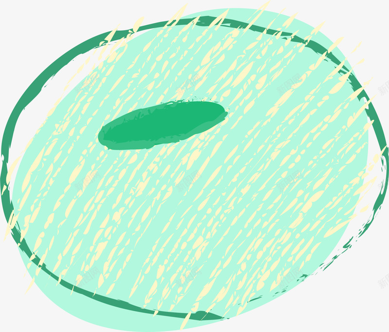 绿色涂鸦圆圈png免抠素材_新图网 https://ixintu.com 圆圈 圆圈背景 斑斓花纹 涂鸦 绘画 绿色圆圈 美术 边框纹理