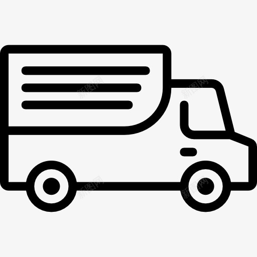 货车图标png_新图网 https://ixintu.com 交付 卡车 汽车 载货车 运输 运输和交付 运输车