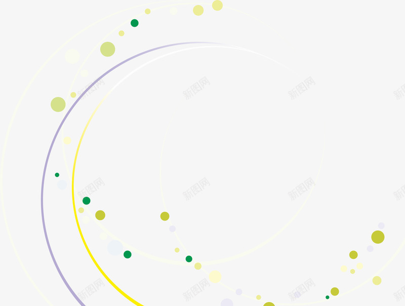 黄色线条圆圈png免抠素材_新图网 https://ixintu.com 图案 圆圈 清新 简约 纹理 线条 边框纹理 黄色