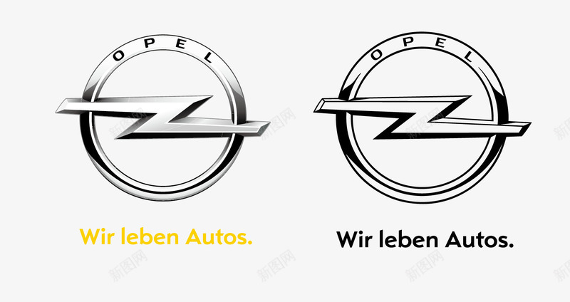 OPEL图标png_新图网 https://ixintu.com OPEL logo 欧宝 汽车标志 矢量车标