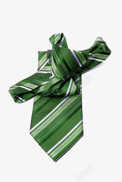 绿色商务领带素材