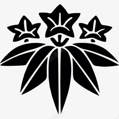 秋天的落叶图标图标