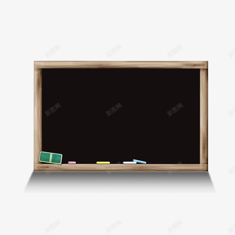 黑板的模型png免抠素材_新图网 https://ixintu.com 模型 粉笔 黑板 黑板擦