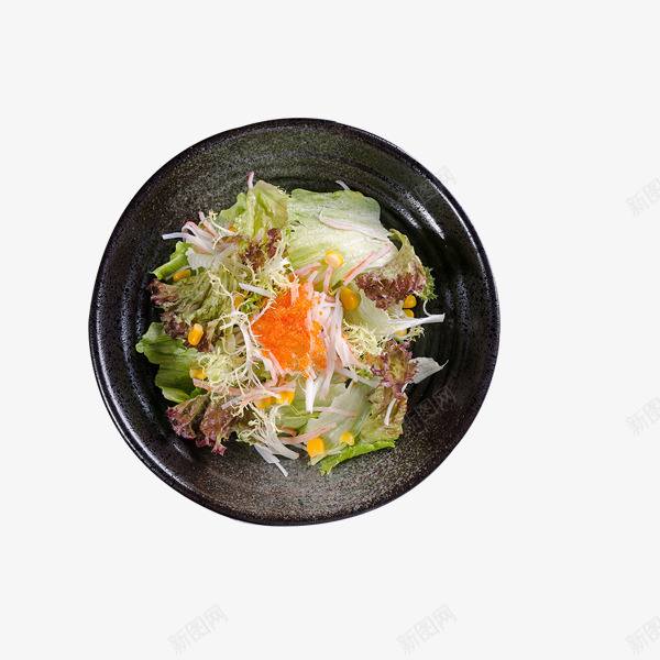 白菜葱汁蔬菜沙拉png免抠素材_新图网 https://ixintu.com 产品实物 健康餐 减肥餐 营养