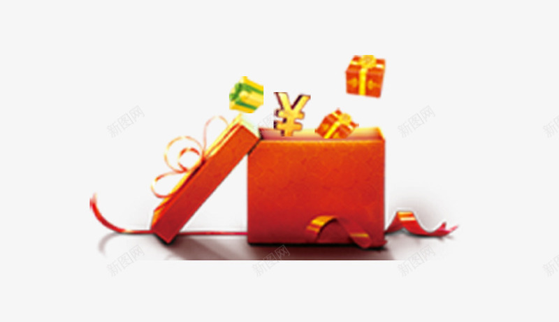 礼盒打开的盒子png免抠素材_新图网 https://ixintu.com 卡通礼盒 圣诞老人 圣诞节 彩色礼盒