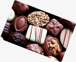 甜蜜巧克力礼盒情人节素材