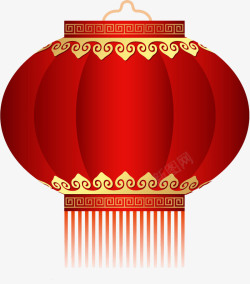 节日庆典红色灯笼中国风喜庆素材
