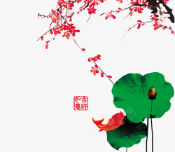 梅花吉祥如意素材吉祥如意高清图片