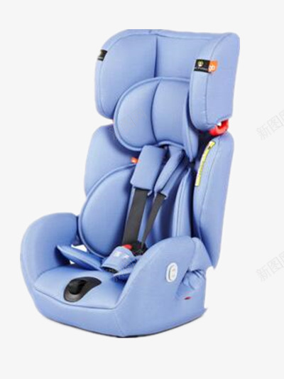好孩子儿童汽车安全座椅png免抠素材_新图网 https://ixintu.com 德国研发 蓝色 超宽座舱