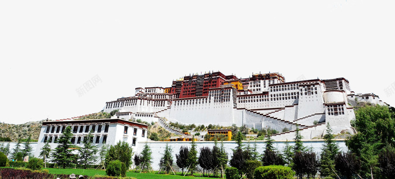 布达拉宫png免抠素材_新图网 https://ixintu.com 中华人民共和国西藏自治区 中国西藏 布达拉宫 旅游景点 著名景区 西藏布达拉宫