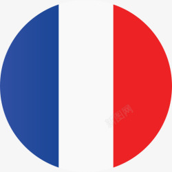 法国旗帜图素材