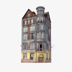 欧式建筑模型欧式老建筑高清图片