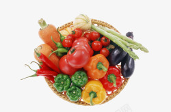 秋季膳食蔬菜拼盘高清图片