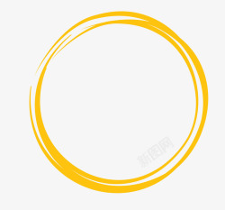 黄色圆圈背景底纹素材