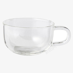 耐热玻璃日本无印良品玻璃茶杯高清图片